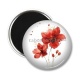 Magnet's - fleur rouge