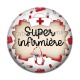 Cabochon Résine - super infirmière