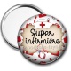 Miroir de poche - super infirmière