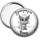 Miroir de poche - j'peux pas j'ai poney