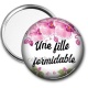 Miroir de poche - une fille formidable