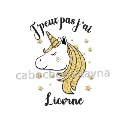 j'peux pas j'ai licorne