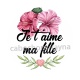 je t'aime ma fille