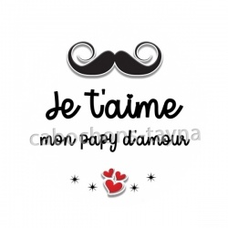 je t'aime mon papy d'amour