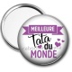 Miroir de poche - meilleure tata du monde