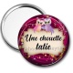 Miroir de poche - une chouette tatie