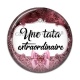 Cabochon Résine - une tata extraordinaire