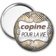 Miroir de poche - copine pour la vie