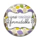 Cabochon Verre - une copine formidable