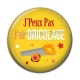 Cabochon Résine - J'peux pas j'ai bricolage