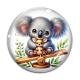 Cabochon Verre - koala