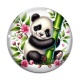 Cabochon Verre - panda