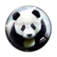 Cabochon Verre - panda