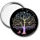 Miroir de poche - arbre de vie