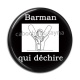 Cabochon Résine - barman qui déchire