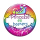 Cabochon Verre - princesse en baskets
