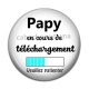 Cabochon Résine - futur papy
