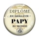 Cabochon Verre - meilleur papy