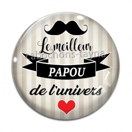 Cabochon Verre - meilleur papou