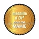 médaille d'or pour ma mamie
