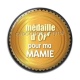 Cabochon Résine - médaille d'or pour ma mamie