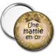 Miroir de poche - une mamie en or