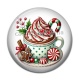 Cabochon Résine - tasse de noël