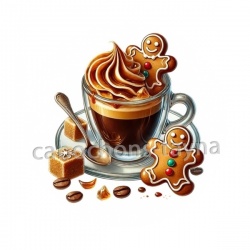 tasse café de noël