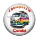 Cabochon Résine - j'peux pas j'ai combi