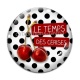 Cabochon Verre - le temps des cerises