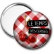 Miroir de poche - le temps des cerises