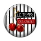 Cabochon Résine - le temps des cerises