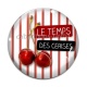 Cabochon Verre - le temps des cerises
