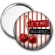 Miroir de poche - le temps des cerises