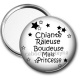 Miroir de poche - chiante râleuse boudeuse mais princesse