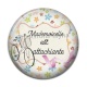 Cabochon Résine - mademoiselle attachiante