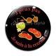 Cabochon Verre - j'peux pas suis à la retraite