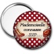 Miroir de poche - mademoiselle connasse svp