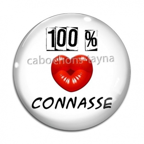 Cabochon Verre - 100°/° connasse