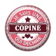 Cabochon Résine - je suis une copine qui déchire