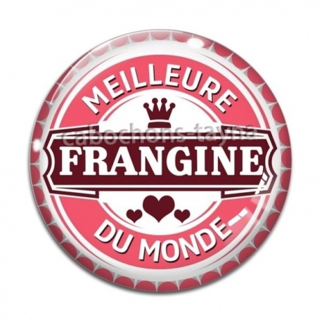 Cabochon Verre - meilleure frangine du monde