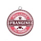 Pendentif Cabochon Argent - meilleure frangine du monde