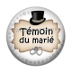 Cabochon Résine - témoin du marié