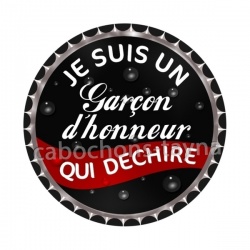 je suis un garçon d'honneur qui déchire