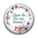 Cabochon Résine - veux tu être ma témoin