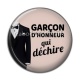 Cabochon Résine - garçon d'honneur qui déchire