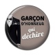 Cabochon Résine - garçon d'honneur qui déchire