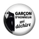 Cabochon Résine - garçon d'honneur qui déchire