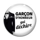 Cabochon Verre - garçon d'honneur qui déchire