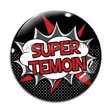 Cabochon Verre - super témoin